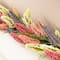 Glitzhome® 6ft. Pink, Purple & Yellow Mixed Heather Garland